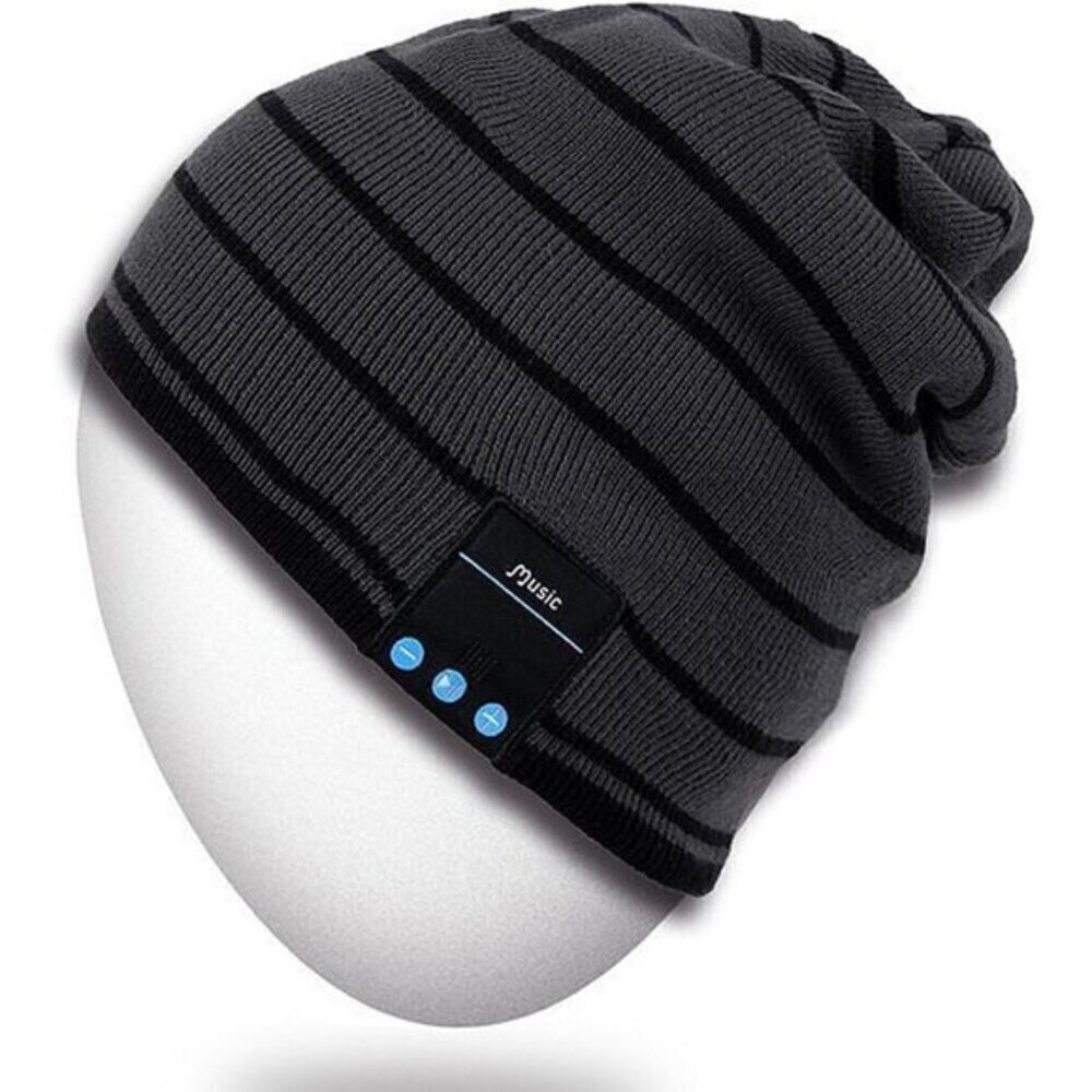 Rotibox Bluetooth Beanie Hat Wireless Headphone Beanie For Winter & Sports